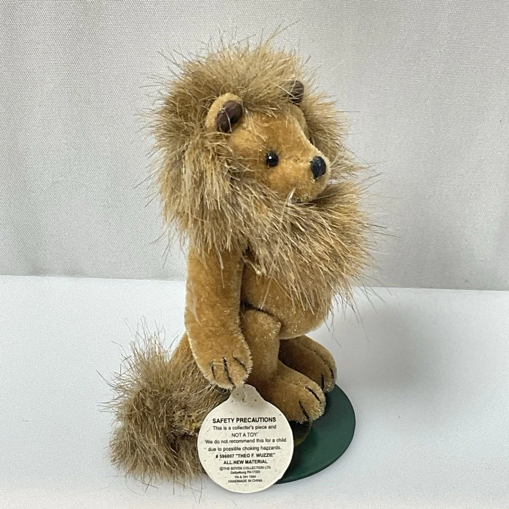 Boyd's Bears Mini Lion Theo F. Wuzzie Plush 3